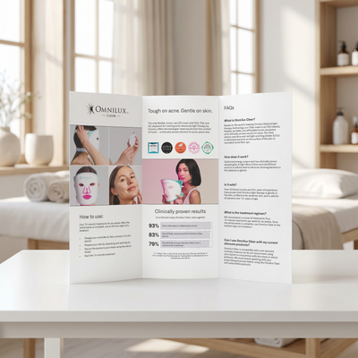 Clear Brochure Trifold (25pk)