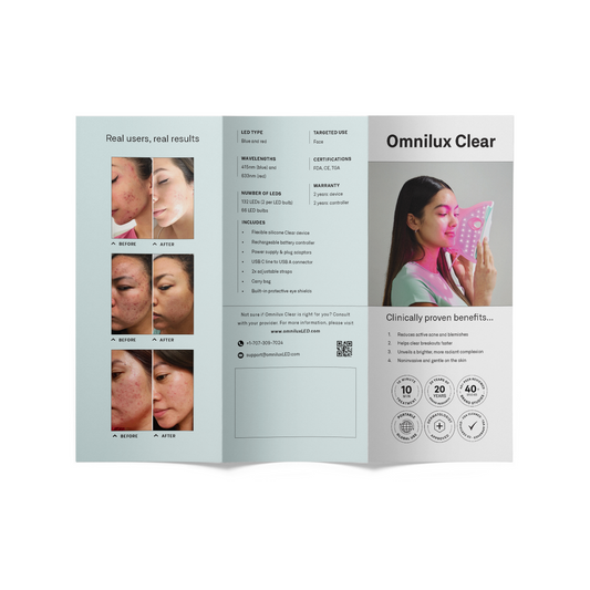 Clear Brochure Trifold (25pk)