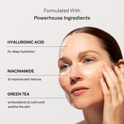 Omnilux Hydrogel Facial Mask 10x3-packs (30 total)