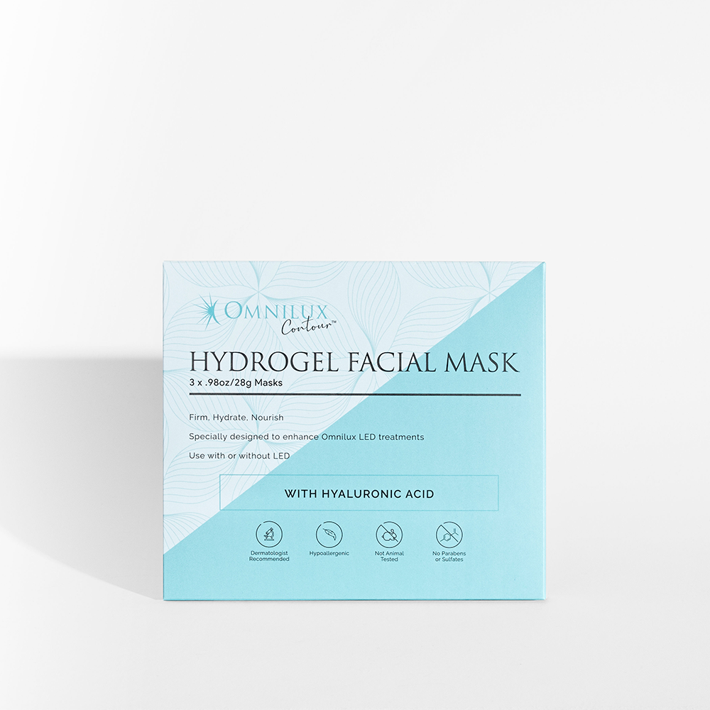 Omnilux Hydrogel Facial Mask 20x3-packs (60 total)